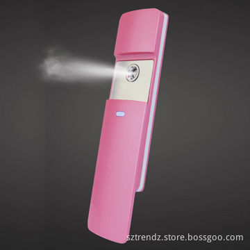 Electric handy face mist, ultra-fine cool mist to moisturize skin anytime/anywhere, skin care